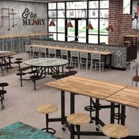 Check out our Food Court & Cafeteria Lookbook!